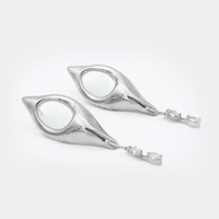 Ananke Silver Earrings