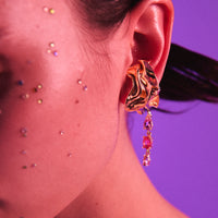 Pink Sayula Earcuff