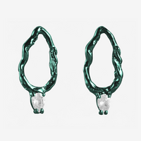 Mini Color Branch Earrings