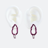 Mini Color Branch Earrings