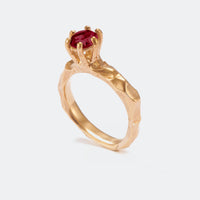Red Love Letter ring