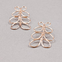 Petal earrings