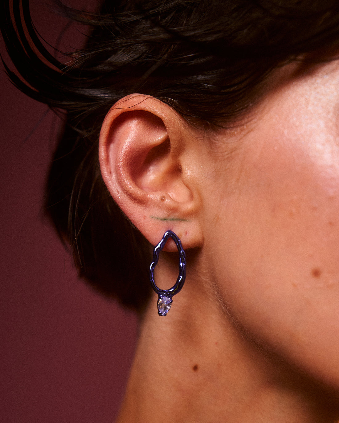 Mini Color Branch Earrings