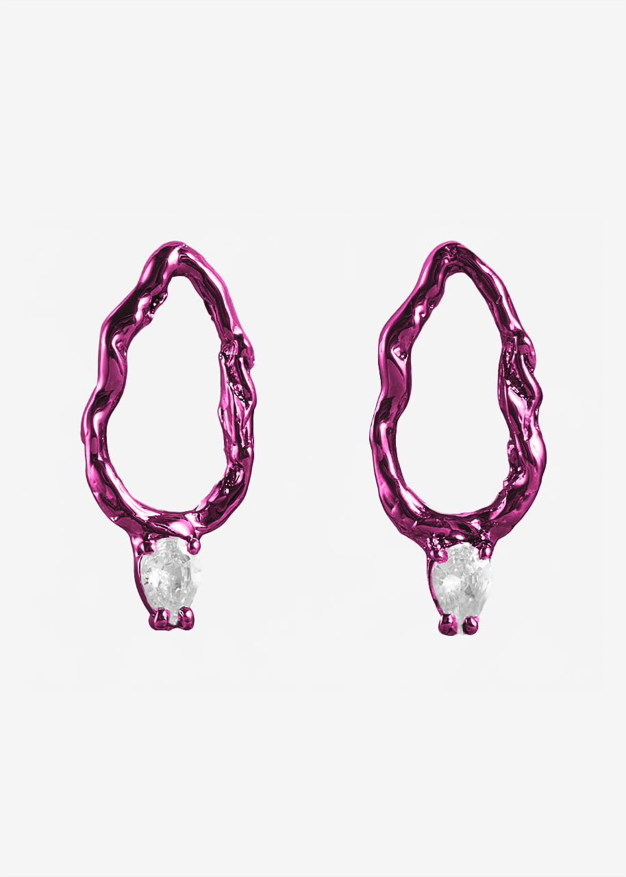 Mini Color Branch Earrings