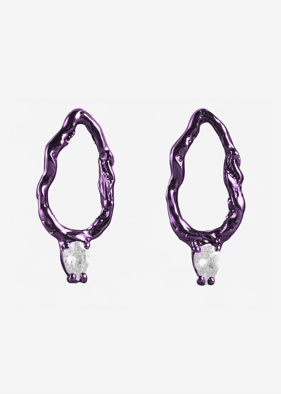 Mini Color Branch Earrings