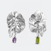 Mini Silver Iguala Earrings