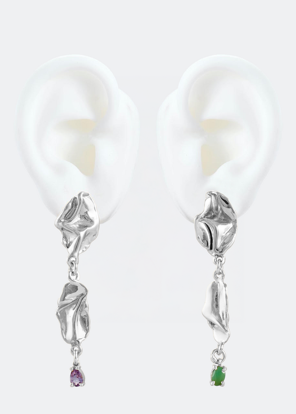 Mini Silver Acapulco Earrings