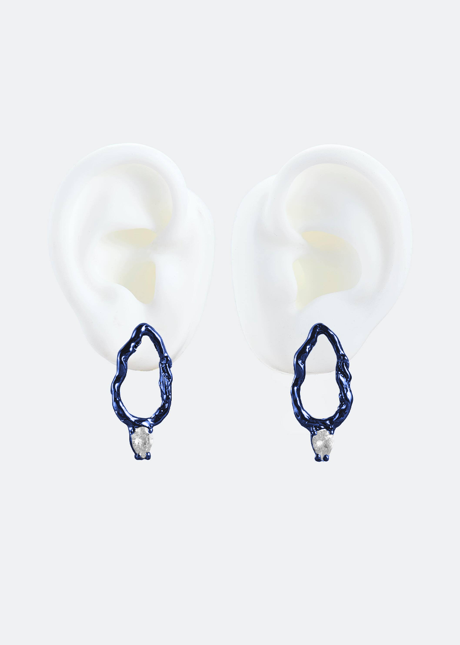 Mini Color Branch Earrings