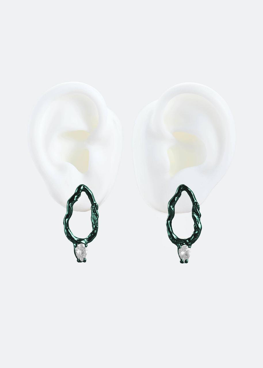 Mini Color Branch Earrings