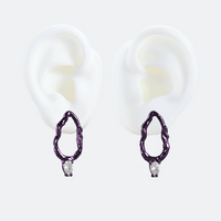 Mini Color Branch Earrings