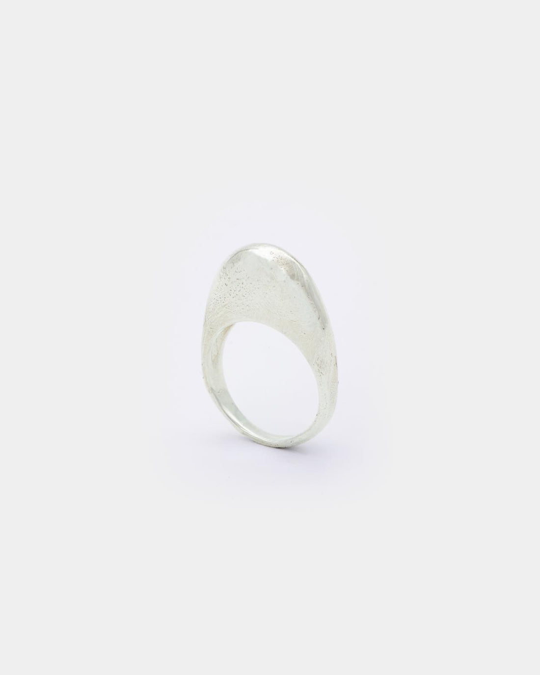 Kerbe Ring Silver