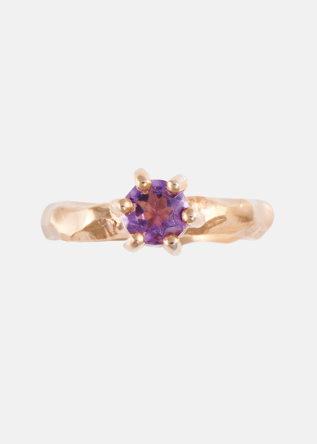 Purple Love Letter ring