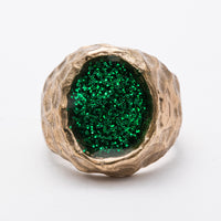 Green sigillum ring
