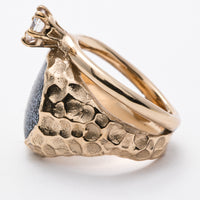 Sigillum ring with stone