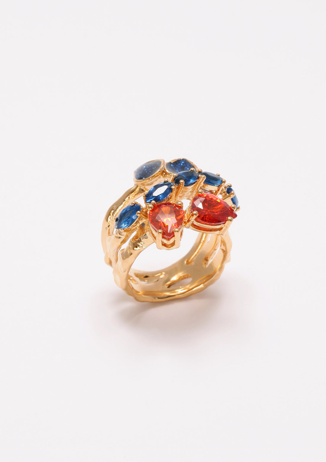 Blue Grivilea ring
