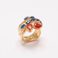 Blue Grivilea ring