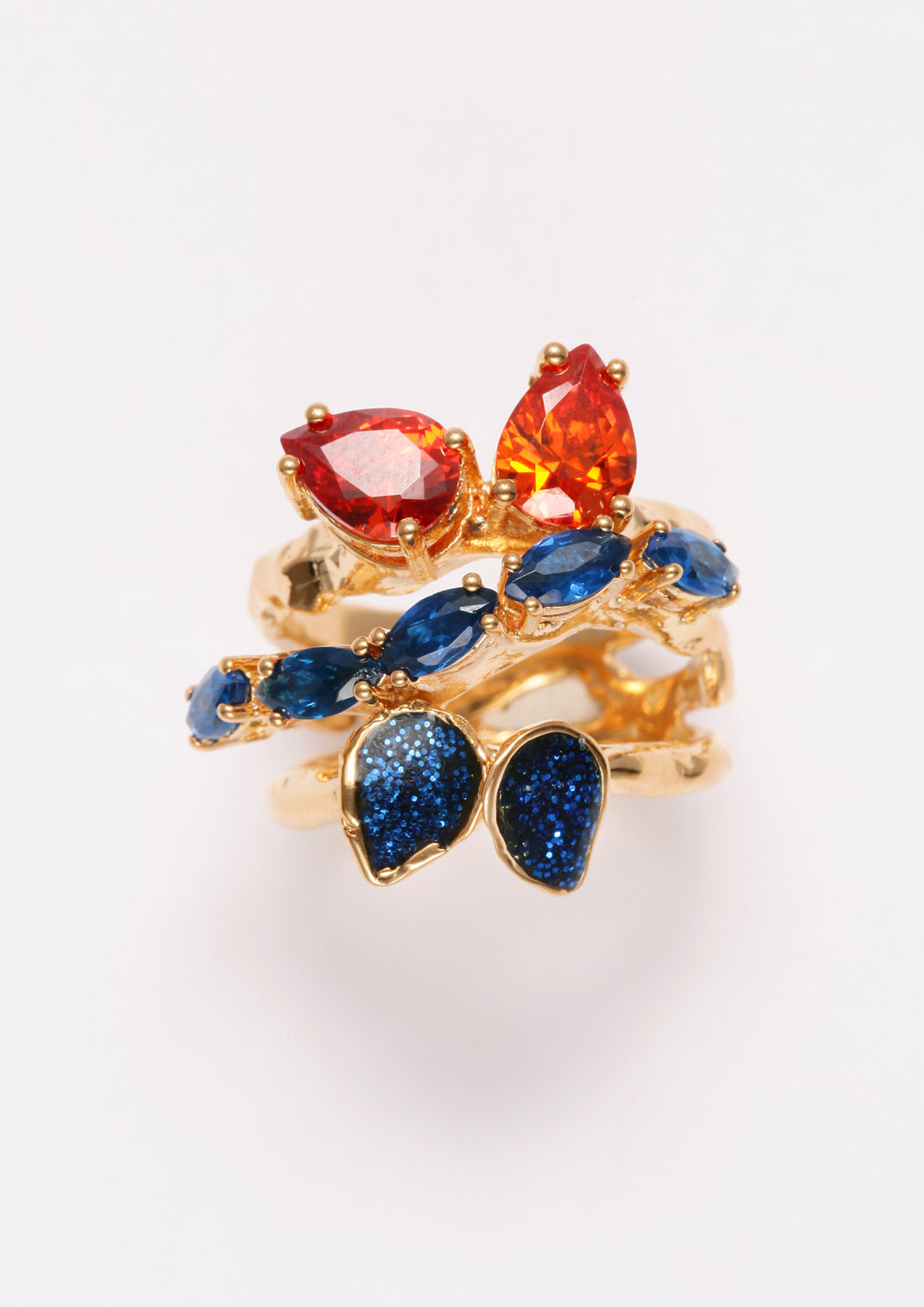Blue Grivilea ring